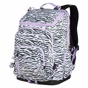 embark Jartop Elite Zebra Purple Backpack NWOT